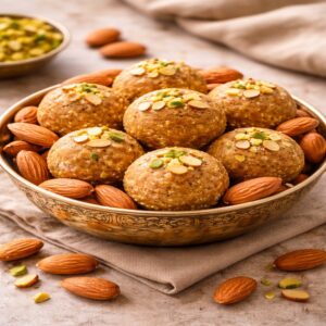 Almond laddu